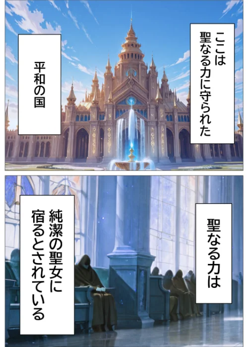 【エロ】聖女の禁断オナニー〜鏡の声に誘惑され魔道具で純潔崩壊〜【モザイク版】/作者（つきつき工房） 試し読みサンプル 2ページ目